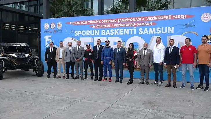 Samsun’da Türkiye Off-Road Şampiyonası’nın 4’üncü ayağı başlıyor