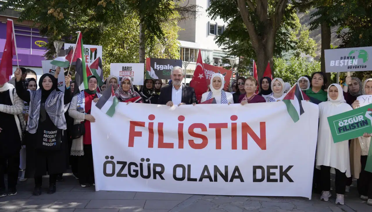 81 ilde “Gazze için Sessiz Çığlık” eylemi