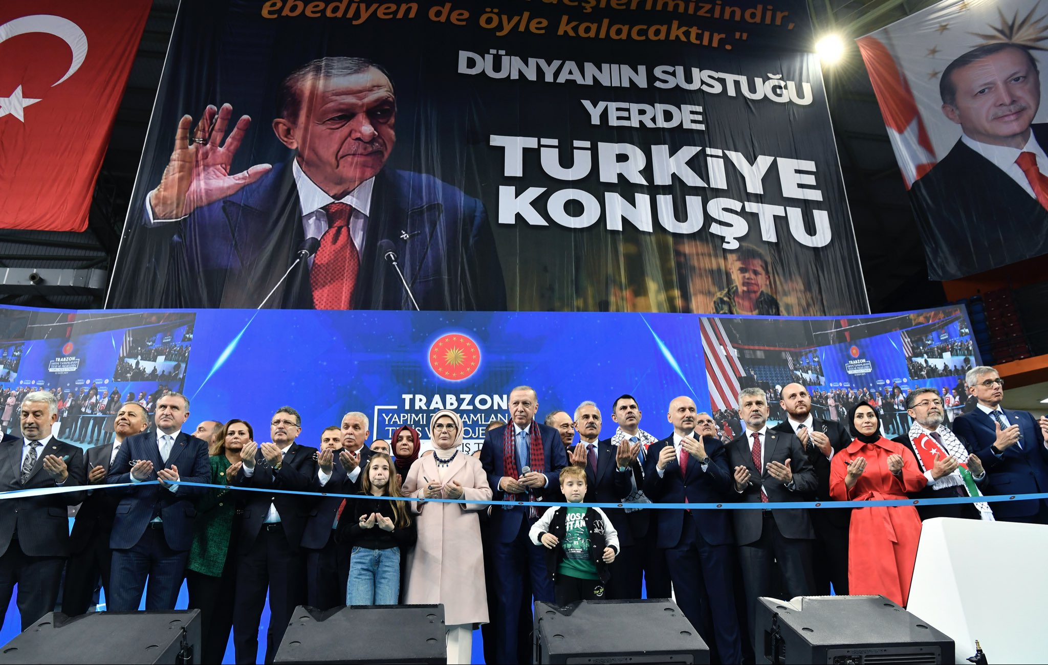 Emine Erdoğan Trabzon Ziyaretinde Proje Açılışlarına Katıldı