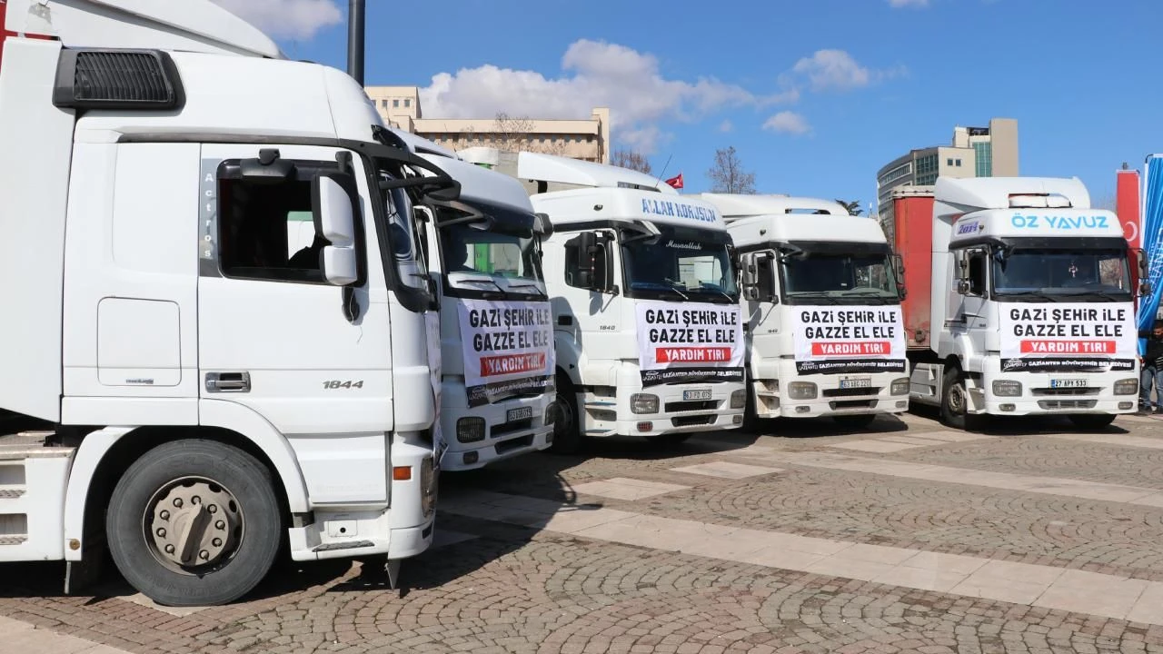 Gazze’ye 15 Ekim’de Sadece 480 Yardım Tırı Girebildi