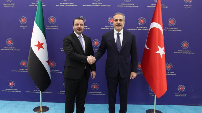 Dışişleri Bakanı Hakan Fidan, Suriyeli mevkidaşı Şeybani ile görüştü