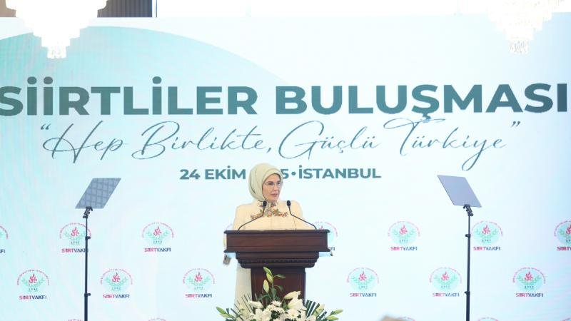 Emine Erdoğan'dan Siirt'e Duygusal Mesaj: Vefa ve Kardeşlik