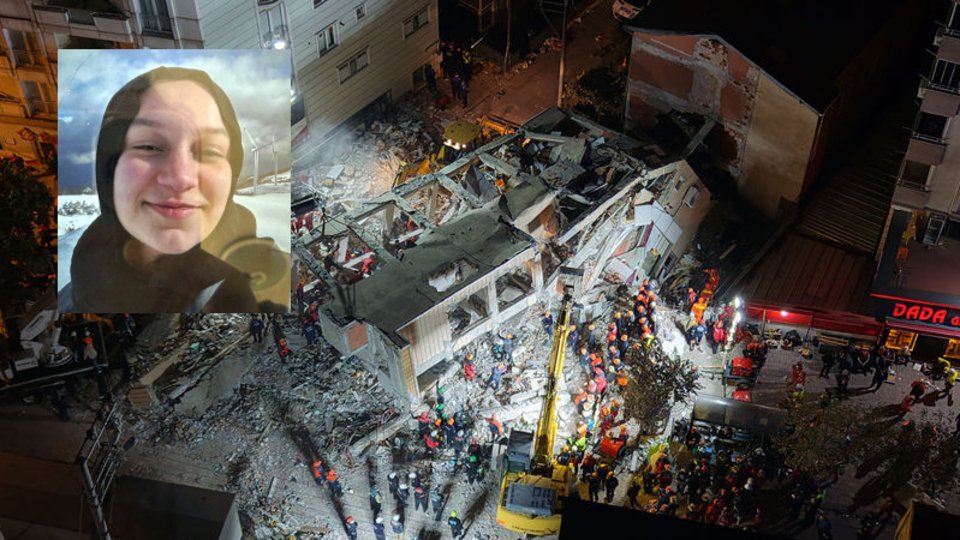 Çöken binadan sağ çıkmıştı: Dilara Bilir ailesinin mezarını ziyaret etti