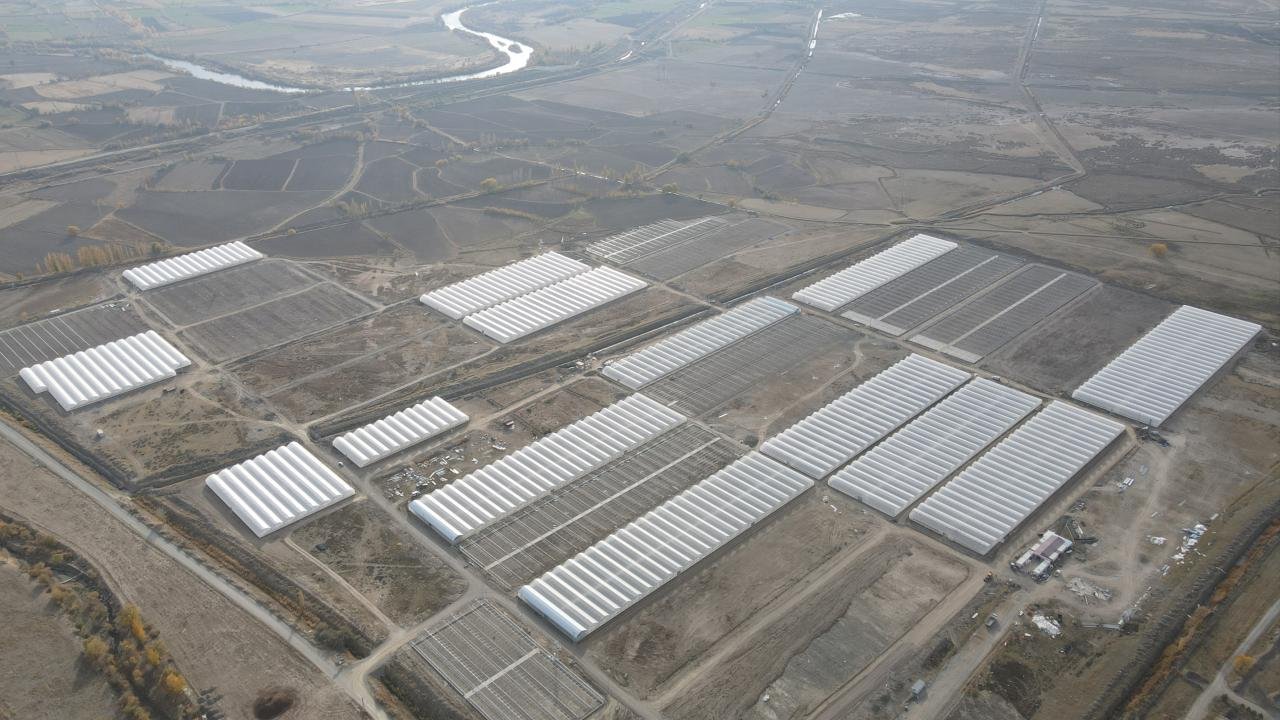 Doğu Anadolu’nun en büyük toplu sera alanı Erzincan’da kuruluyor