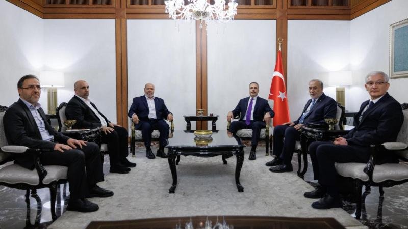 Ankara'da Kritik Zirve: Fidan Hamas Heyetiyle Görüştü