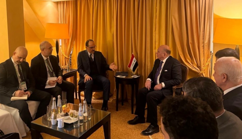 İbrahim Kalın ve Fuad Hüseyin Münih’te Bir Araya Geldi