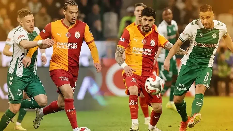 Galatasaray Konya'da stratejik darbe aldı