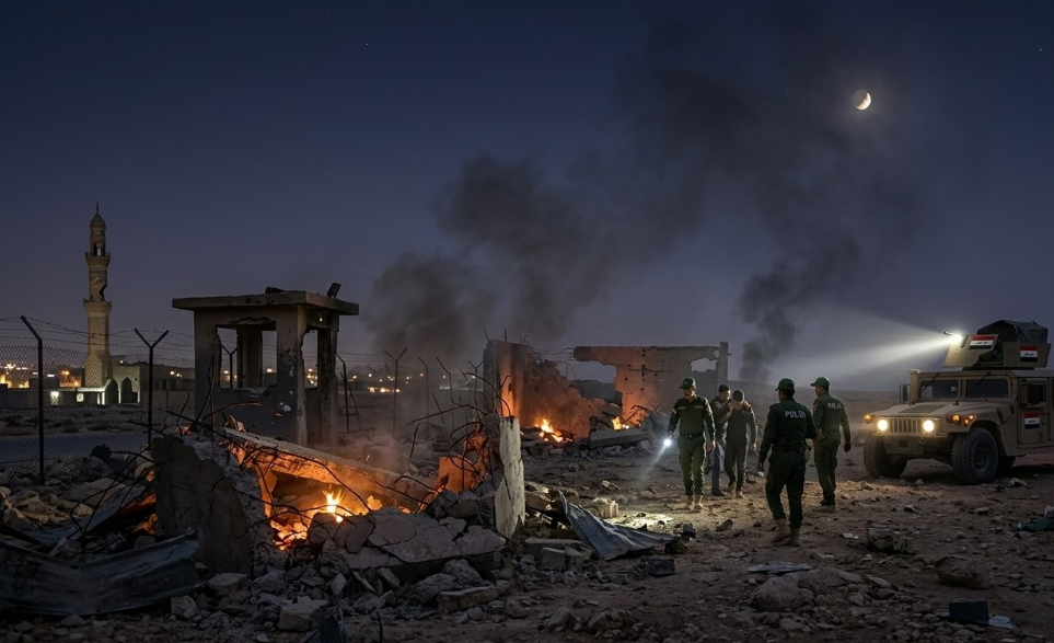 Irak'ta Haşdi Şabi Üslerine Gizemli Bombardıman