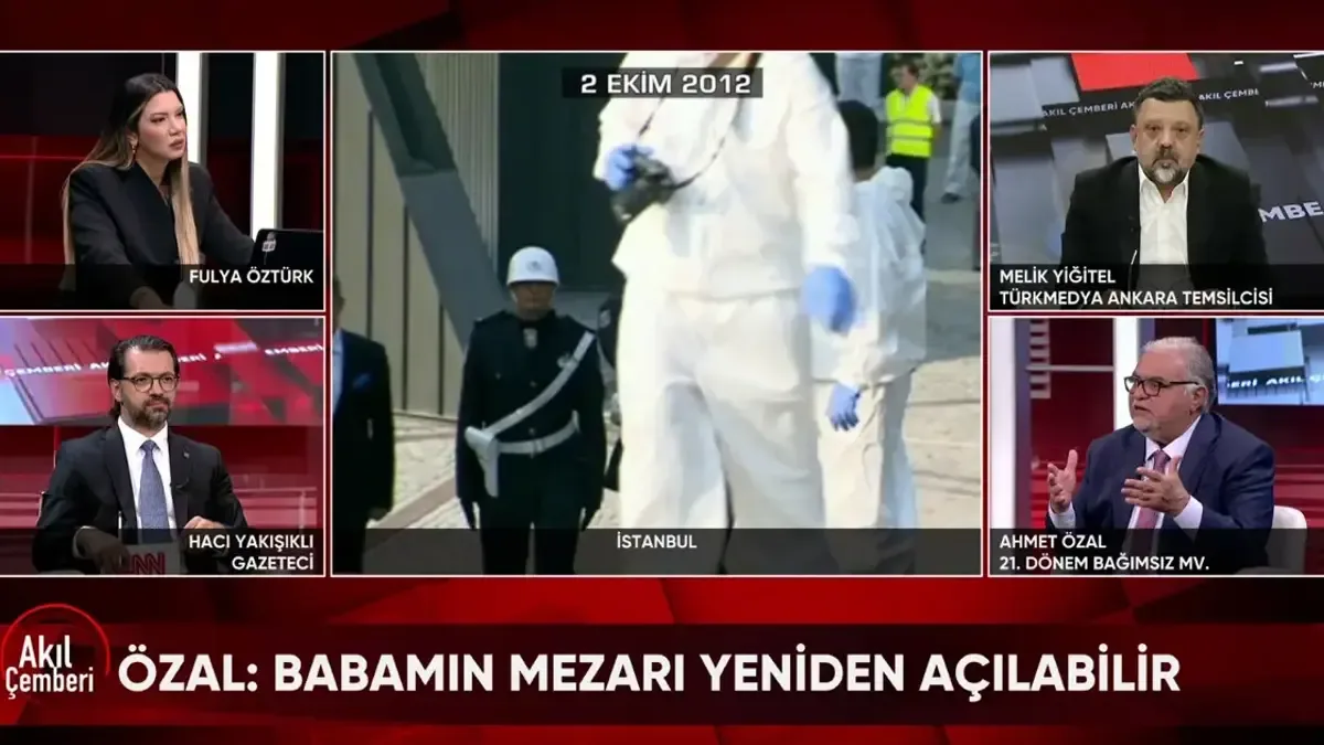 Ahmet Özal, babasının mezarının yeniden açılabileceğini belirtti