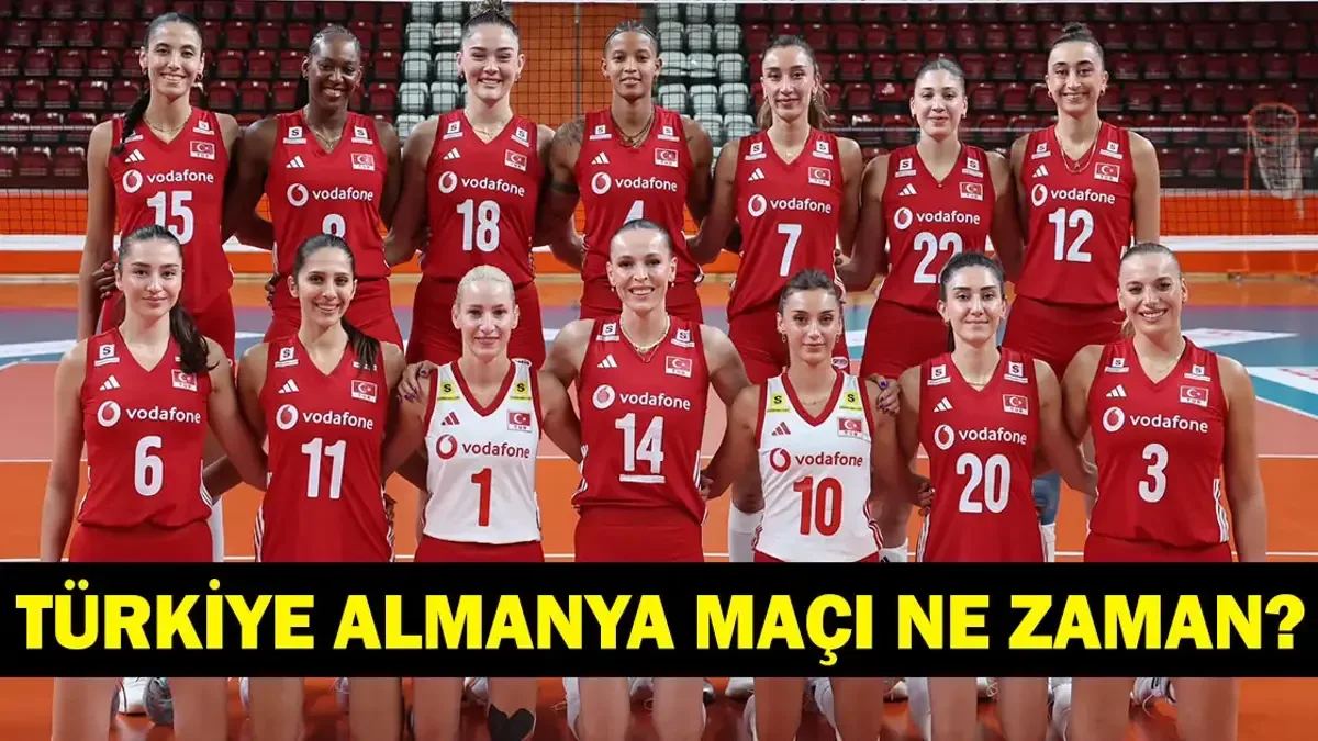 TÜRKİYE - ALMANYA MAÇI NE ZAMAN? Filenin Sultanları Türkiye çeyrek final maçı ne zaman? A Milliler voleybol...