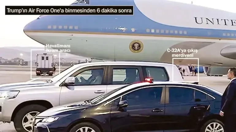 Trump'ın Ankara'daki uçak oyunu: "Herkesten gizledi"