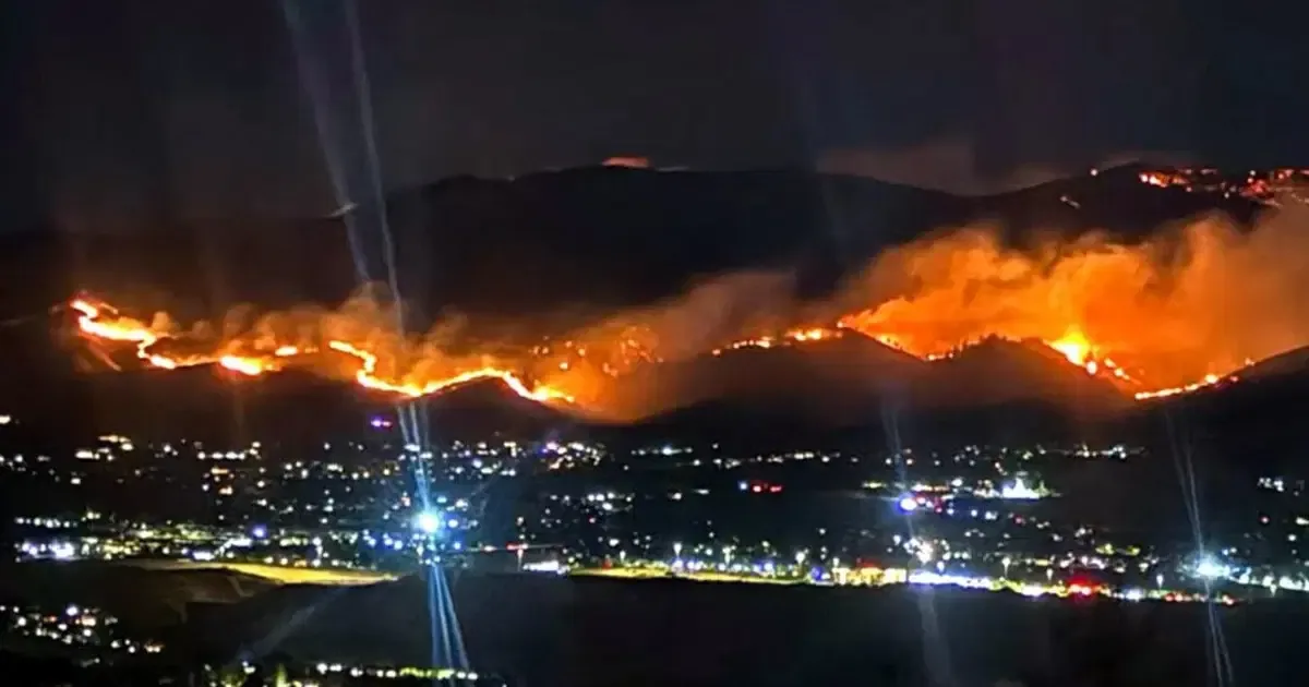 ABD’nin Nevada eyaletinde orman yangını: 87 bin kişi tahliye edildi