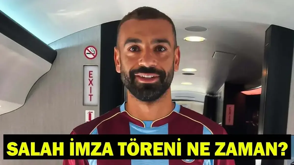 Mohamed Salah'ın Türkiye'ye Geliş Programı