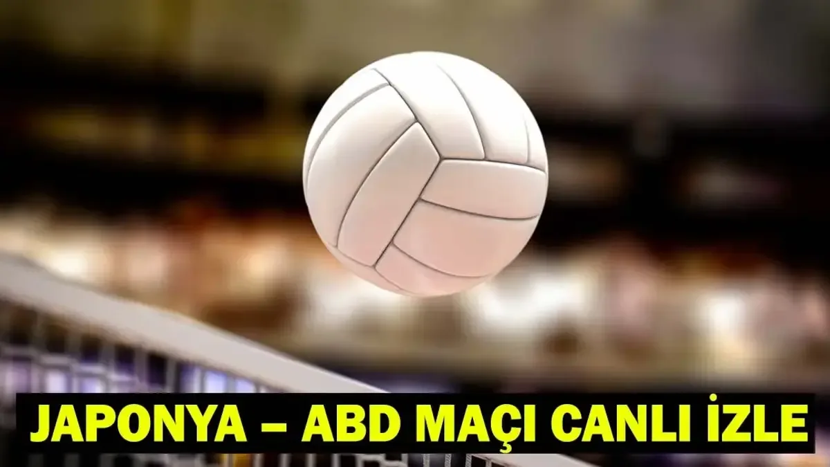 Japonya-ABD Voleybol Maçı Canlı Yayın Bilgileri