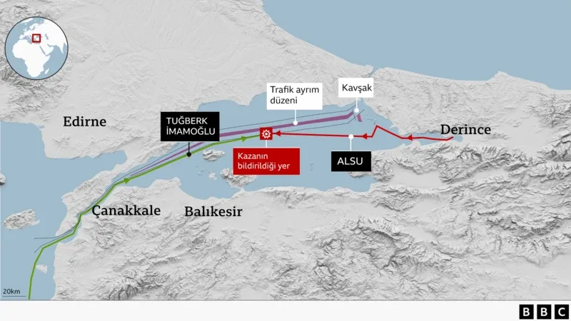 Tuğberk İmamoğlu yük gemisinin battığı kazaya dair ne biliyoruz?