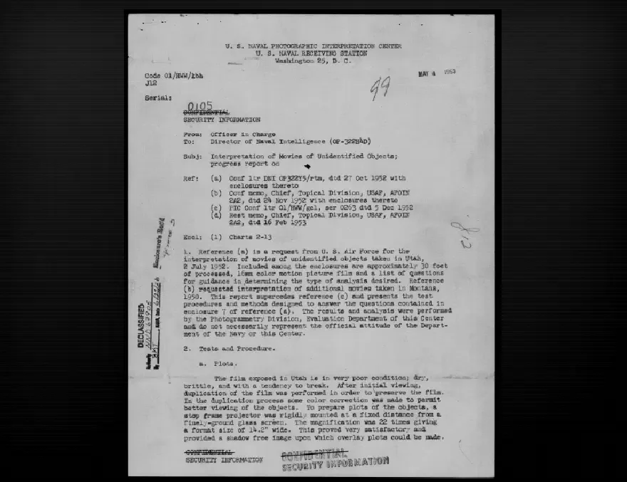 Pentagon'un UFO arşivinden yeni belgeler yayımladı