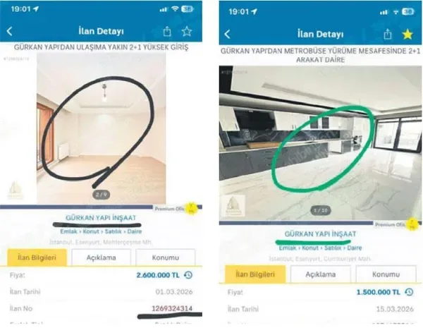 Ucuz ev ilanıyla 25 milyonluk vurgun
