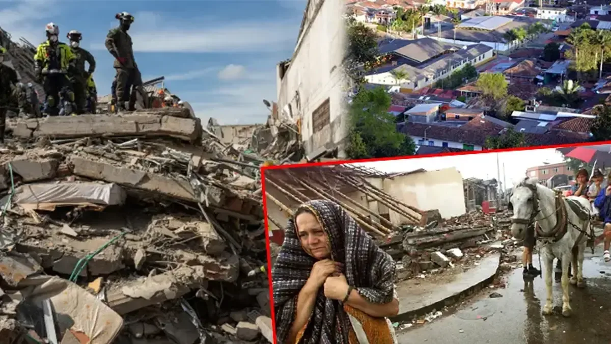Kolombiya'daki 7,4 Büyüklüğündeki Depremde Hasar Olmadı