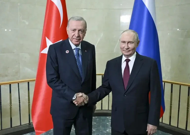 SON DAKİKA! Erdoğan ve Putin görüşmesi başladı