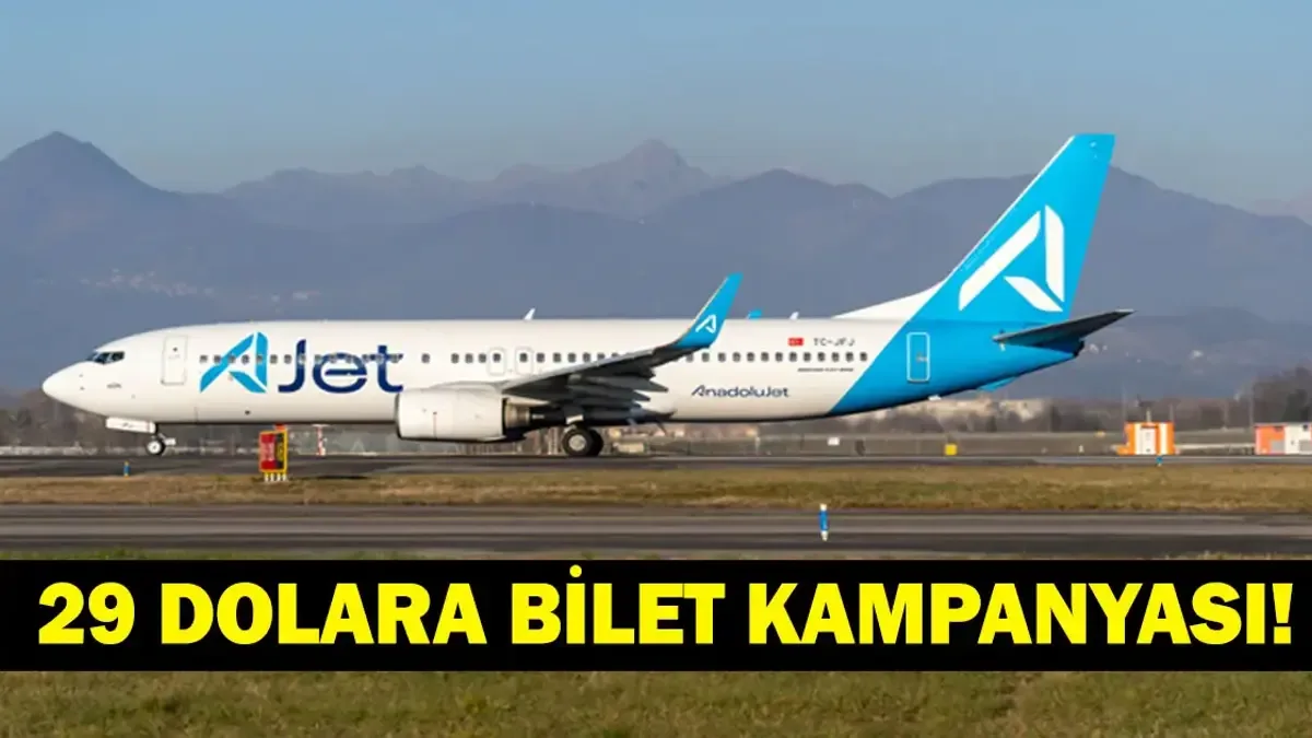 AJet Yurt Dışı Bilet Kampanyası Başladı