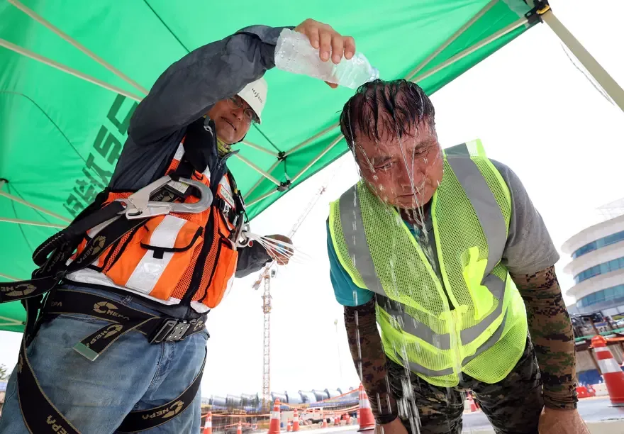 Güney Kore'de 42,5 Dereceyle Sıcaklık Rekoru Kırıldı