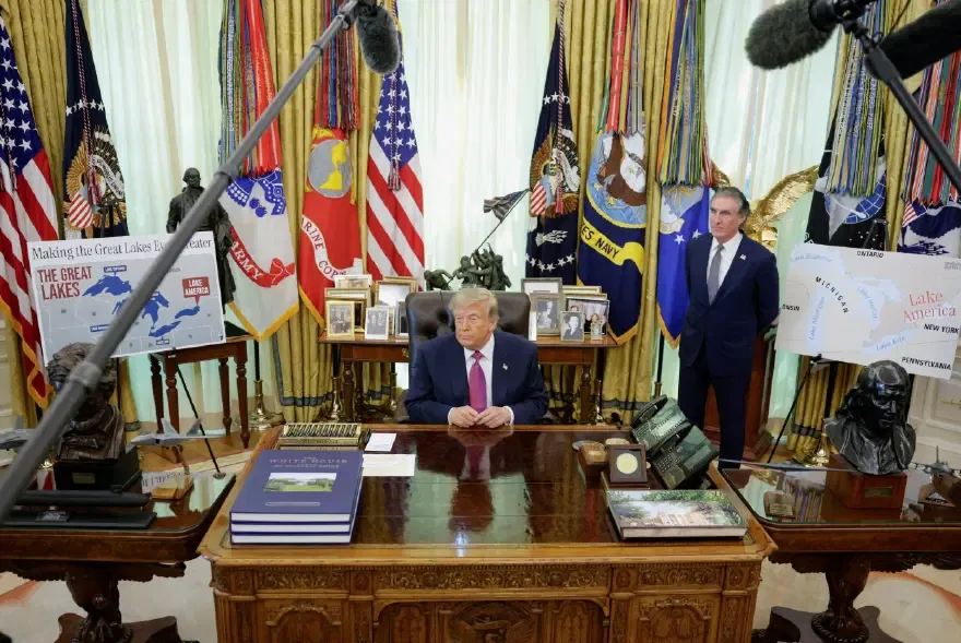 Trump kararnameyi imzaladı. Ontario Gölü artık "Amerika Gölü"