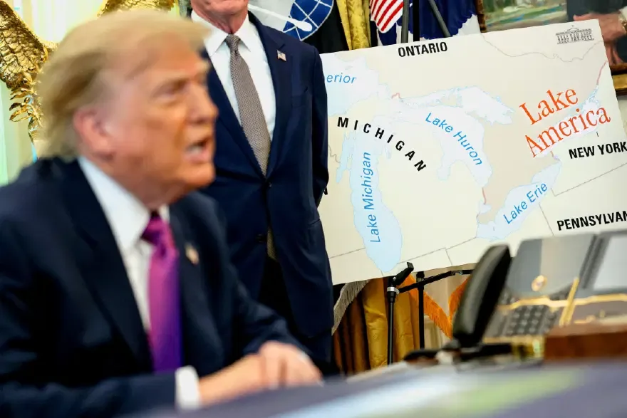 Trump kararnameyi imzaladı. Ontario Gölü artık "Amerika Gölü"