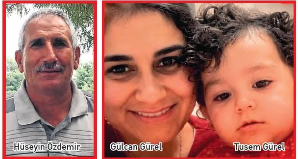 Kızı Tusem'i kurtarmak için canını feda etti