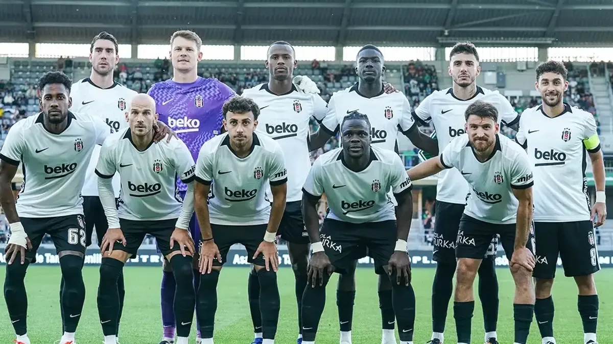 Beşiktaş’ın UEFA Avrupa Ligi kadrosu belli oldu