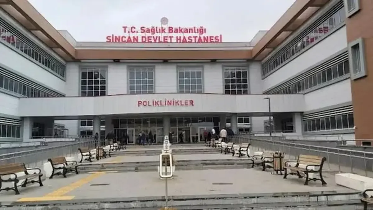 SİNCAN EĞİTİM VE ARAŞTIRMA HASTANESİ SON DAKİKA: Sincan Eğitim ve Araştırma Hastanesi acil servisi boşaltıl...