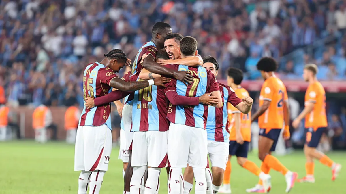 Trabzonspor, Başakşehir'i 2-1 mağlup etti