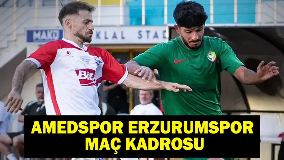 Amedspor - Erzurumspor Maçı Ne Zaman ve Hangi Kanalda Yayınlanacak?