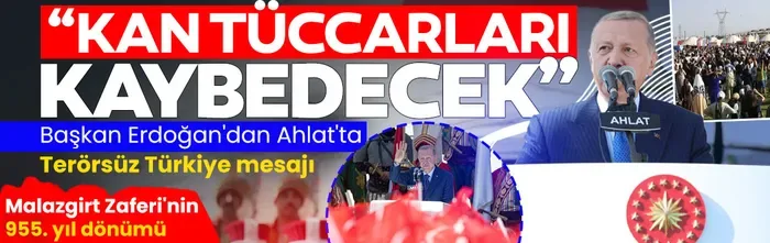 Son dakika | Başkan Erdoğan ve Devlet Bahçeli Ahlat Selçuklu Kabristanı'nı ziyaret etti: Tarihi kare!