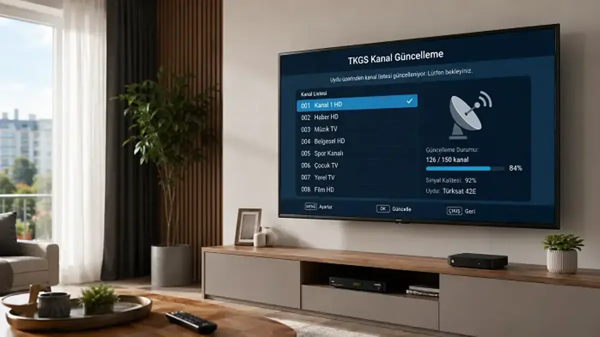 TKGS NE DEMEK? TKGS frekans güncelleme, sorgulama, kanal ayarlama | “Güncelleme başarısız oldu TGSG ayarlar...