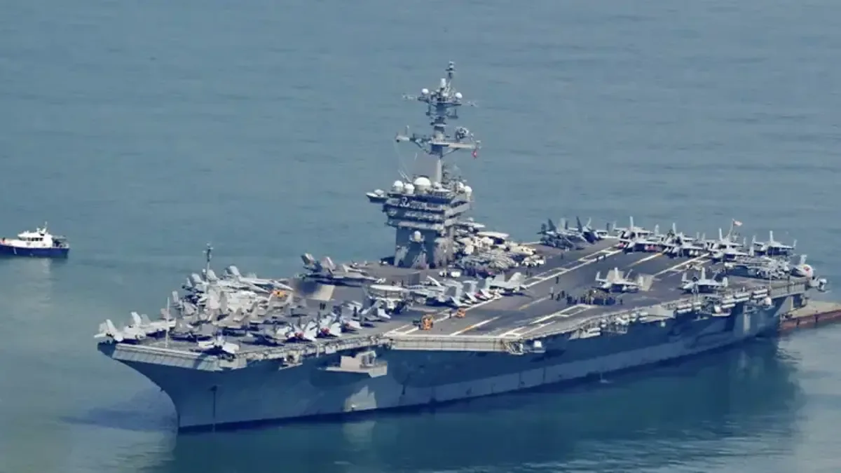 ABD'nin USS Abraham Lincoln Gemisi Eve Dönüş Yolunda
