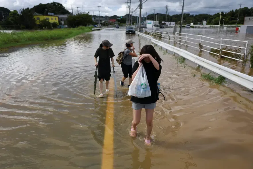 Japonya'da Şiddetli Yağışlar Sonucu 10 Kişi Hayatını Kaybetti