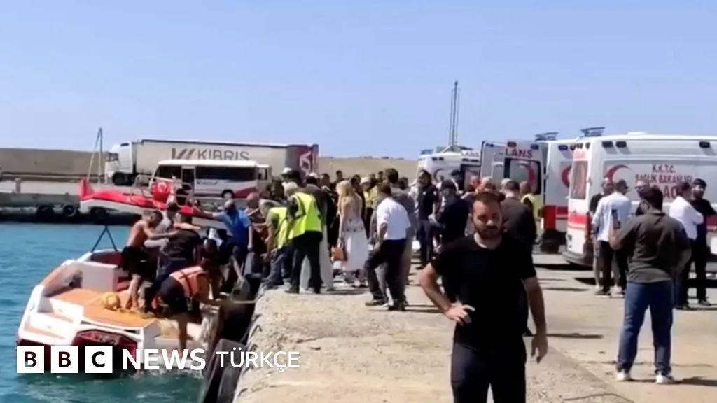 Girne açıklarında bir yolcu gemisi alabora oldu: '7 kişi hayatını kaybetti, 23 kişi aranıyor'
