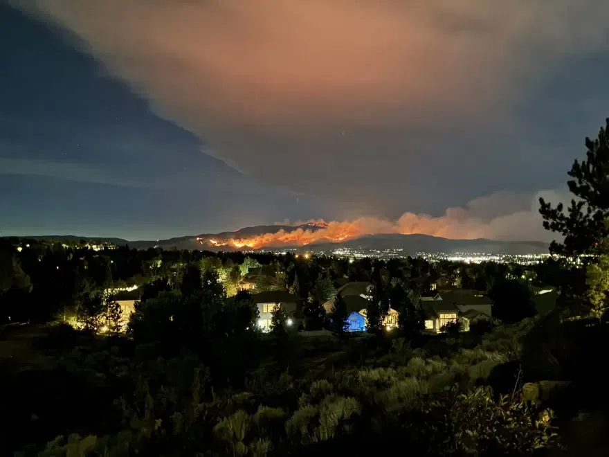 ABD’nin Nevada eyaletinde orman yangını: 87 bin kişi tahliye edildi