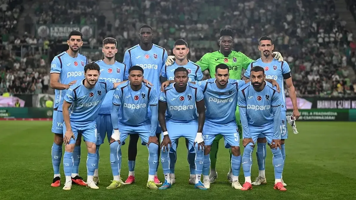 Trabzonspor’un Konferans Ligi kadrosu belli oldu