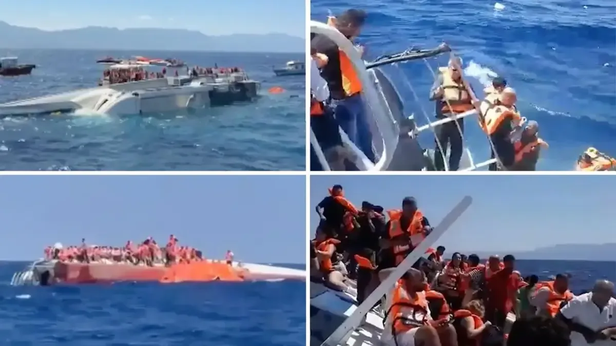 KKTC'de gemi alabora oldu: 8 can kaybı! 241 kişi kurtarıldı 18 kişi aranıyor