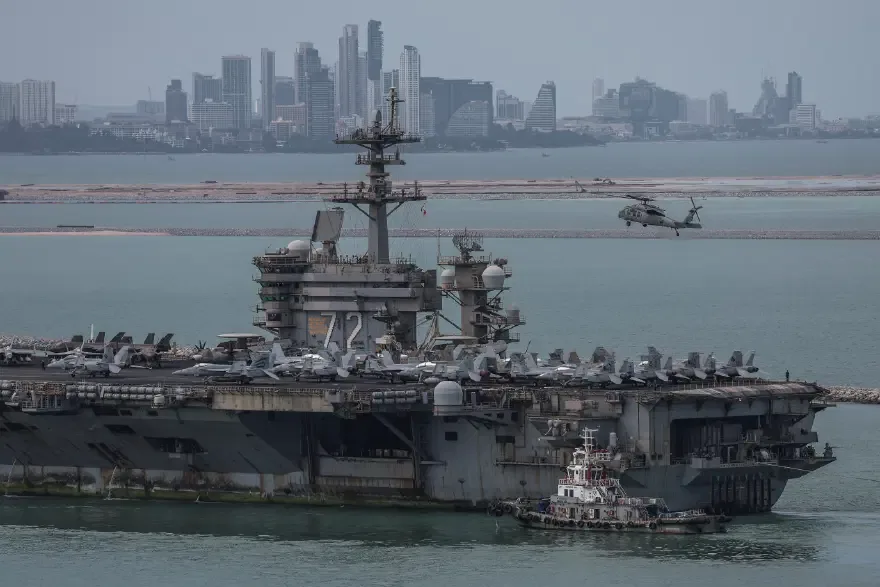 Aylarca denizden çıkmadı. USS Abraham Lincoln'ın son hali şaşırttı