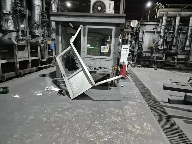 Samsun'da demir çelik fabrikasında patlama: 2 yaralı