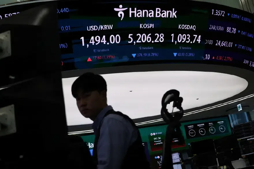 Yapay zeka çılgınlığı bitti. Güney Kore borsasında 2,5 trilyon dolarlık çöküş