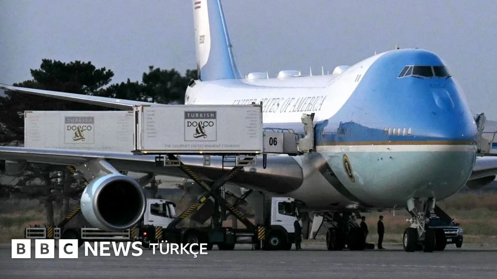 ABD basını: Trump, Türkiye'de yemek konteynerinde uçak değiştirdi